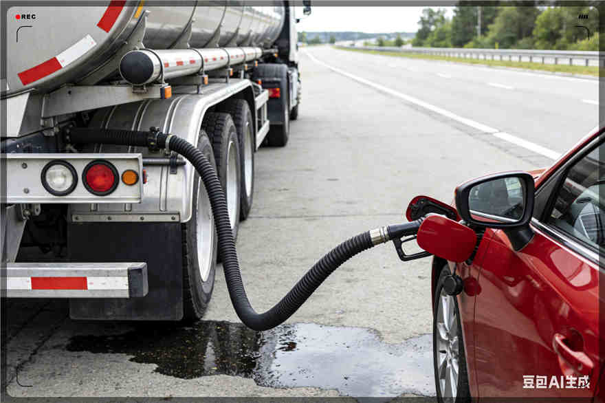 谢家集区汽车救援送水案例